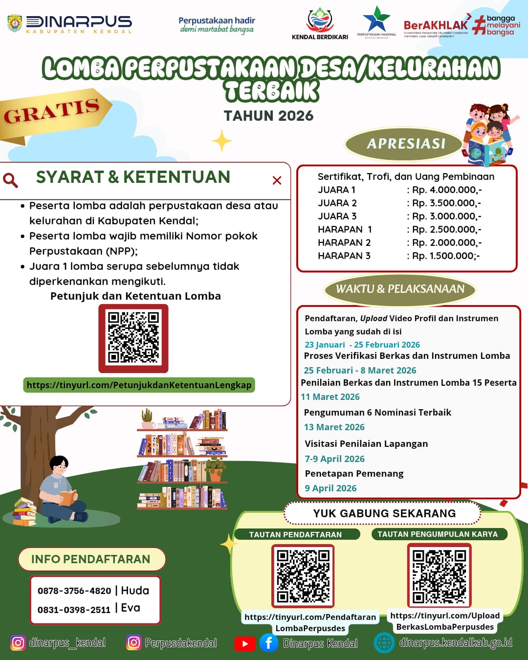 LOMBA PERPUSTAKAAN DESA/KELURAHAN TERBAIK TAHUN 2026