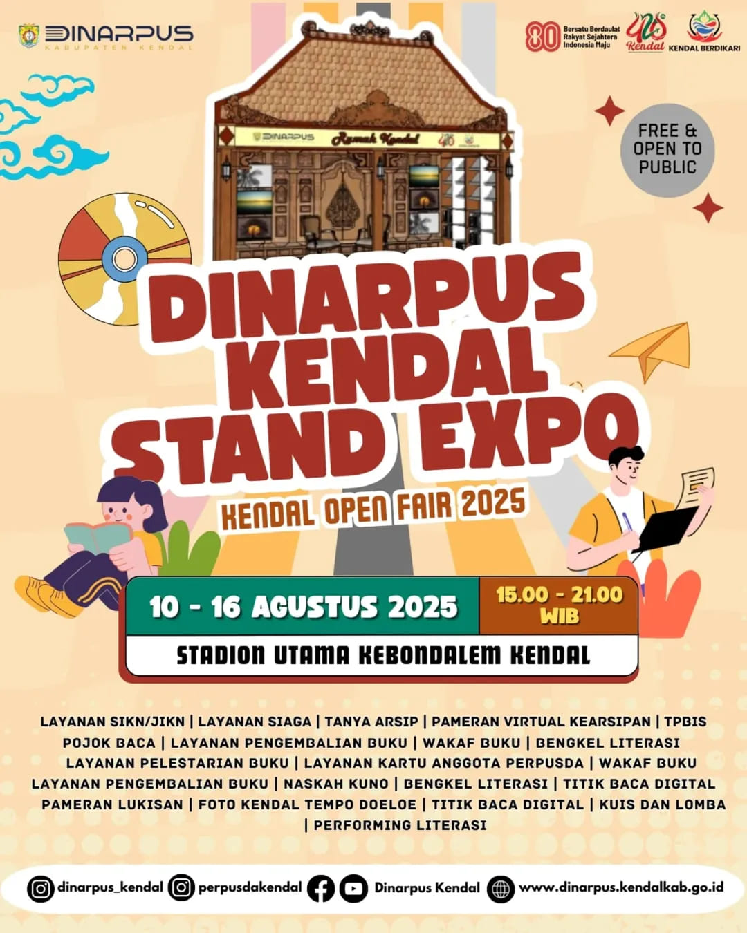 Kendal Open Fair 2025 Stan Dinarpus Kendal